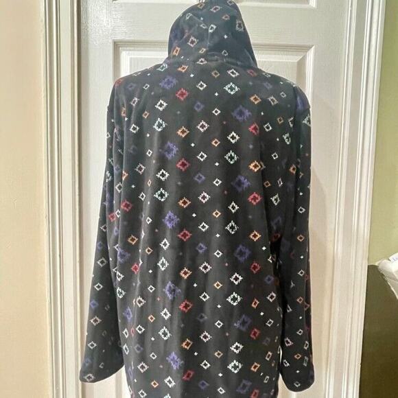 Jasmine & Ginger Sweatshirt crossover Neck Sz X-Large Velvet Kangaroo Pockets - Picture 11 of 16